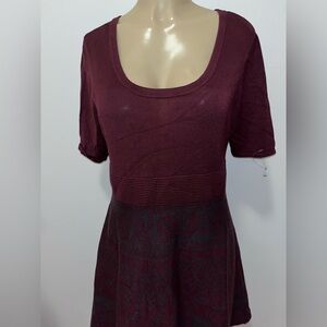 Nina Leonard sweater pullover dress